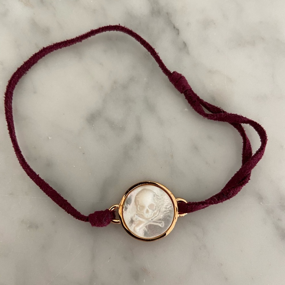 Asha by ADM skull & bones bracelet